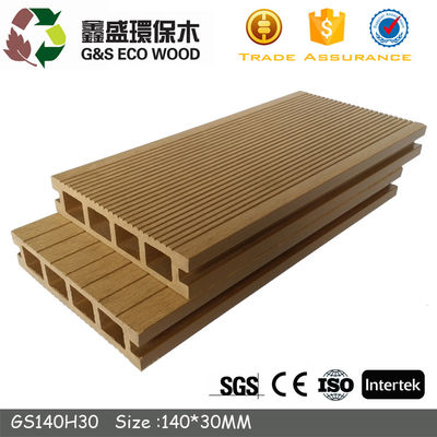 Полость парка WPC 157 x 22mm украшая прочные доски палубы Hdpe