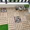 Анти- корозия WPC DIY украшая сад 600MM пластиковый украшая доски без аксессуаров