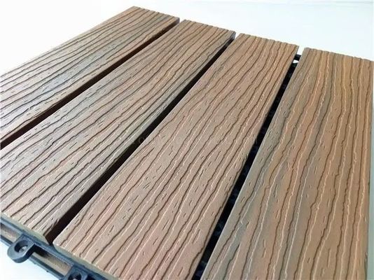 Анти- выскальзывание 146 x 22mm WPC украшая балкон Wpc составные украшая 50mm полости доск